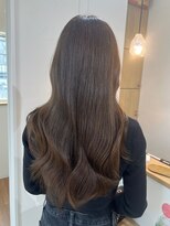 ビビバイベル(BiVi by BHEL)&nbsp;桑名ロングレイヤーカットハッシュカット透明感カラー重めロング