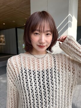 ガーデン 渋谷(GARDEN) ボブ　レイヤーボブ　フェイスレイヤー　暖色カラー