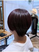 ハンサムショート 小顔ヘア