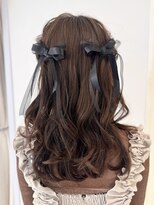 タヤ 今泉店(TAYA)&nbsp;リボンハーフアップ