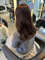 インク サカエ(inq sakae)&nbsp;ワンカラー/透明感カーキグレー/レイヤーカット