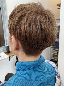 ヘアー チクタク(Hair Ciku-taku) ブリーチありマッシュショート