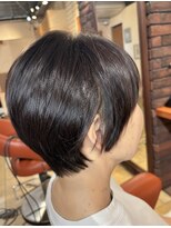 ヘアメイク フレンシア(hair make flencia)&nbsp;絶妙な丸み！大人可愛い小顔ショートボブ【060スタイル】