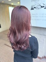 バルべス トーキョー(BARBES TOKYO)&nbsp;艶感ピンクラベンダー×ロングレイヤー【和泉】