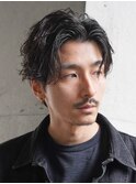  &nbsp;銀座シャドウパーマニュアンスパーマツーブロックメンズパーマ