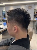 ベリーショート×フェード