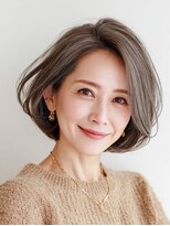 ビフィーノ リルネ(Bifino Rilune) 47歳の上品レイヤーボブ