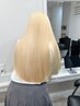 【SHU限定】2センチ以内リタッチブリーチ+カラー¥13200