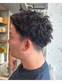 ルーズショートパーマ