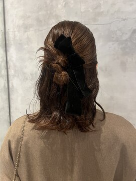 ガーデントウキョウ(GARDEN Tokyo) ヘアアレンジ/ヘアセット/ハーフアップ/お呼ばれヘア/結婚式