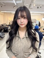 エクラ(ECLAT)&nbsp;韓国ロングレイヤー×暗めグレージュ
