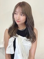 美容室 スタイルエキシティ(STYLE EKI CITY)&nbsp;顔周りカット ブラウンベージュ 透明感カラー 髪質改善