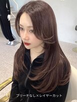 ラヴィ(Lavie)&nbsp;ハイライトカラーミルクティーベージュケアブリーチダブルカラー