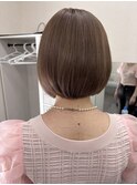 透明感ボブ