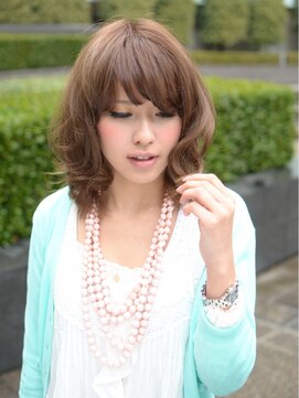 オーブ ヘアー アクネ 長岡京店(AUBE HAIR acne) フラワーズ☆ミディアム