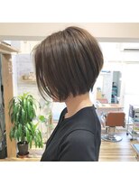 レンク(LENC)&nbsp;Coast.ショートボブ×アッシュベージュ