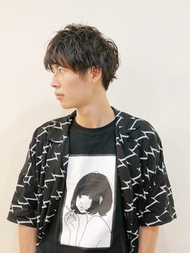 キアラ(Kchiara) クラウドマッシュ×スパイラルパーマ※Before有