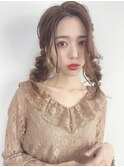 [韓国オルチャン風]ルーズツインテールアレンジ☆