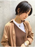 大人丸みショートヘア*担当坂本