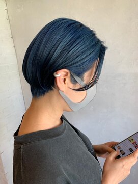 ベルビアンカ(Belle BIANCA) Belle BIANCAダブルカラー/ハイトーン/ディープブルーbyマツモト