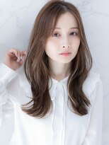 【ROMA銀座】20代30代40代/ナチュラル韓国ヘア/くびれ巻きロング