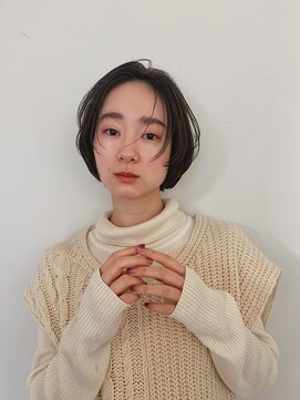 ディッシィ 立川(D'ICI) ボブルフ/カール/こなれハイトーン/プレミアムカラー[立川]