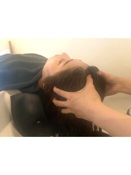 【育毛促進MONNALI取扱店】予防にも効果的◎ヘッドスパで頭皮環境へアプローチ！