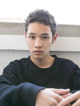 スー 渋谷(suu) アップバングツーブロックサーフアップバング　ソフトツイスト