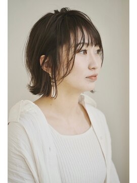 ダブルバイグリッター(W by GRITTERs) 耳かけ外ハネボブ