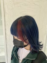 ラブリッシュ(LOVERICHE)&nbsp;ネイビーカラー＋ピンクカラー 【浜崎style】