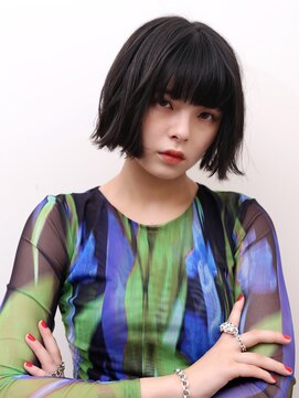 ヨファ ヘアー(YOFA hair) 大人ガーリーモードショートボブ0604