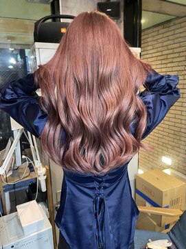 ラフ(LAFF) #バレイヤージュ#グレージュカラー#ボブウルフ#ココアベージュ