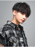 程よい束感と立体感【ルーズマッシュ】MIXパーマ