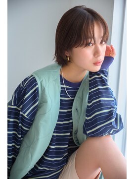 リトル 下長(little) ひし形ニュアンスミニボブ
