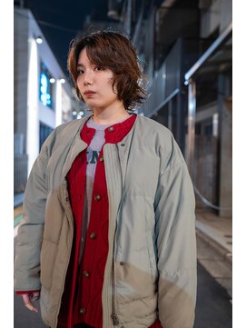 ビビト(bibito) bibito ショートウルフウェーブパーマ　くるくるパーマ