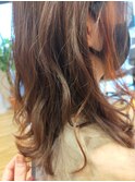 ゆるふわセミロング