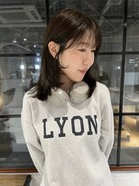 コフィー バイ メルト 吉祥寺(cofy by melt)&nbsp;【中澤彩乃】ミディアムレイヤーカットオリーブブラウンカラー