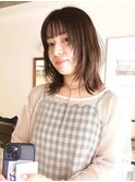 【Look at】20代30代40代フェイスレイヤーミディアム顔まわり