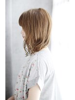 シュシュット(chouchoute)&nbsp;レイヤーカットウェットヘアデザインカラーオリーブベージュ/191