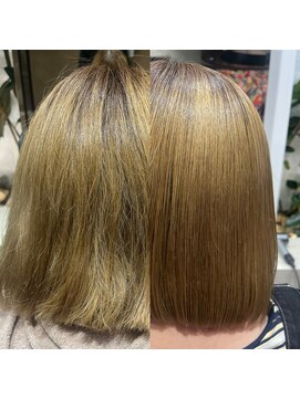 コレットヘアー ザモリオカ(Colette HAIR the MORIOKA) ブリーチ毛の/酸性ストレート