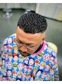 濡れパンハードクロップハイスキンフェードスタイル