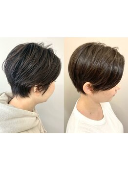 マンツーマンならではの丁寧なカウンセリングから、癖や骨格に合わせた施術で、満足度の高いスタイルに♪