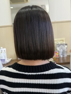 コアフィールフィス(COIFFURE fils) 新規お得クーポンあり【見附　今町】黒髪ボブ☆スタイル