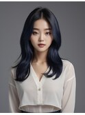 千葉美容室 韓国ヘア レイヤーカット ウルフカット やまたつ