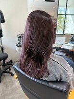 オーバルヘアー(OVAL hair)&nbsp;ピンクブラウン/レイヤーロング