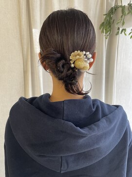 キジ(kiji) tight style #久屋大通#丸の内#栄#ヘアアレンジ#ヘアセット