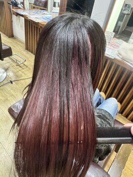 アローズ 大牟田店(arose) ばり可愛いアンブレラ！くせ毛も一緒に改善！