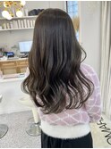 オリーブグレージュ_ブリーチなしダブルカラー