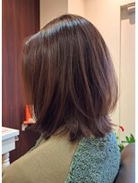 アーティ バイ ヘアー ポッシュ(Arty by Hair POSH) ショルダーレングスのくびれボブ