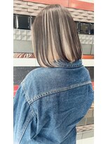 デザインサロンリア(design salon Lia)&nbsp;前髪/アンブレラカラー/こなれミディ/イメチェン/ウェーブパーマ